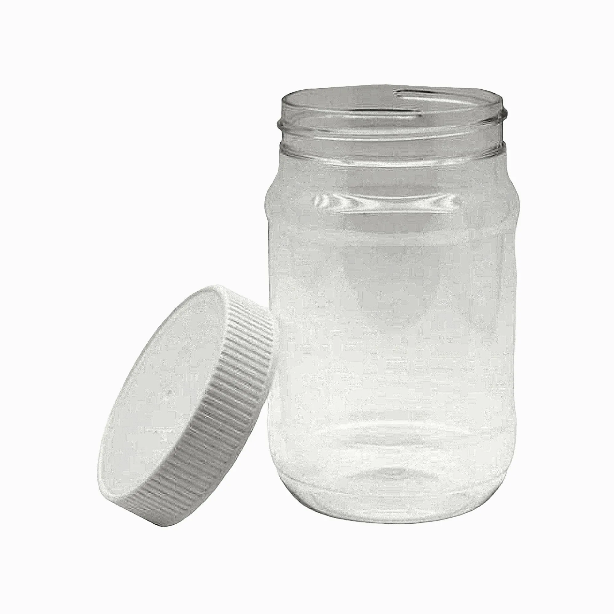 250ml PET Plastic Honey Jar Bottle with Screw-on Lid 10pack