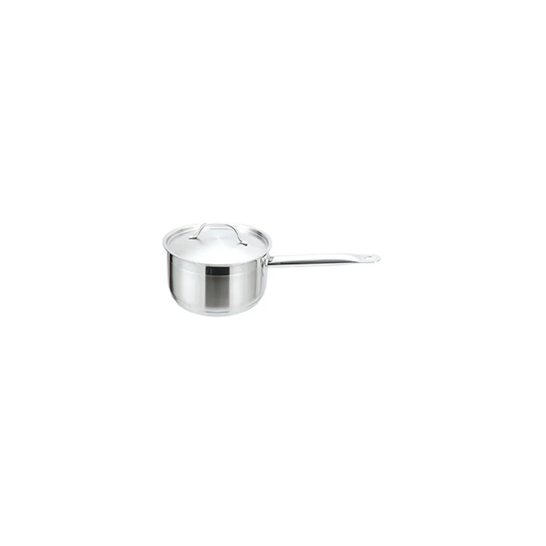 2.5L SAUCEPAN W/COVER 7.1" X 3.9", STRAUSS PRO