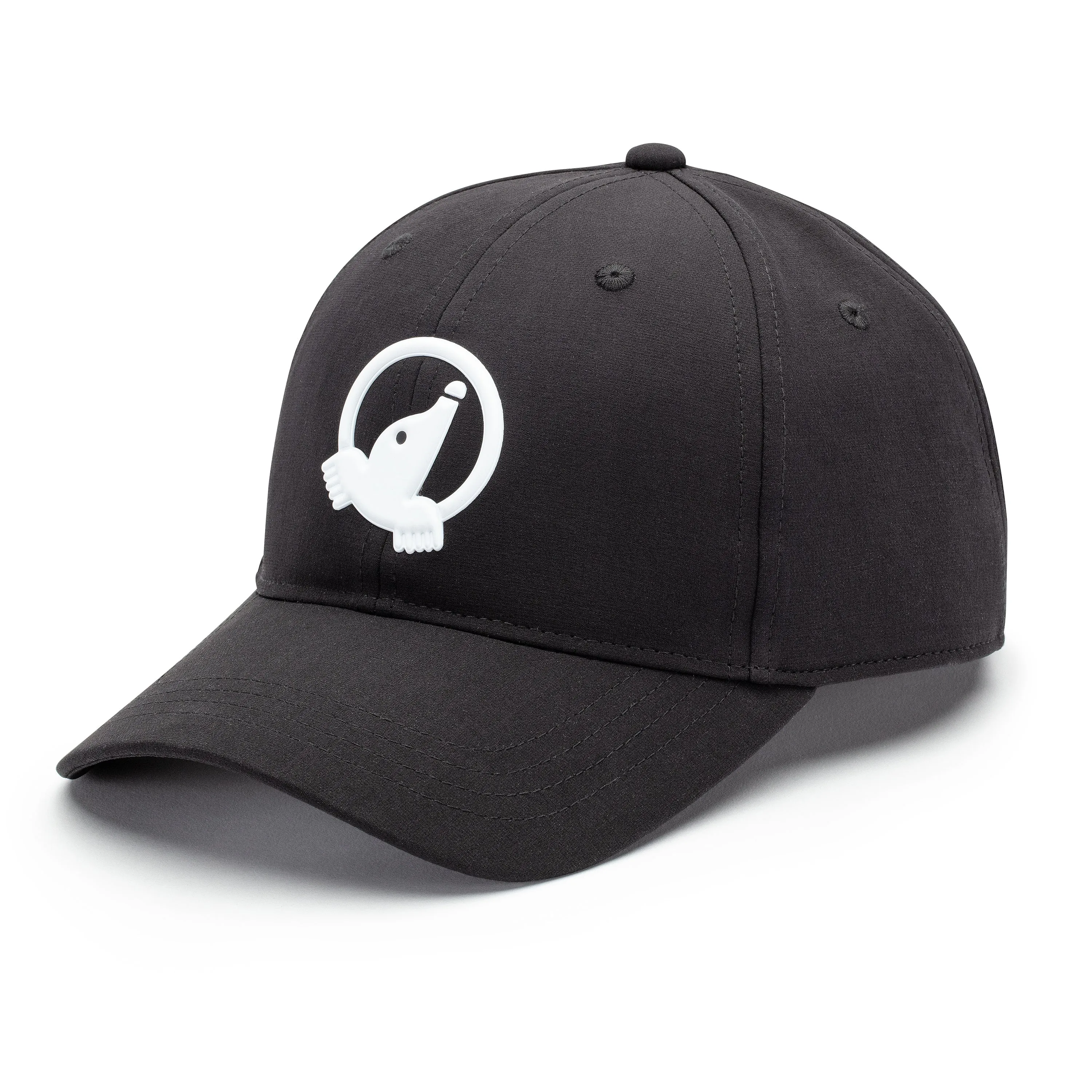 ALL-WEATHER ADJUSTABLE CAP--white or black