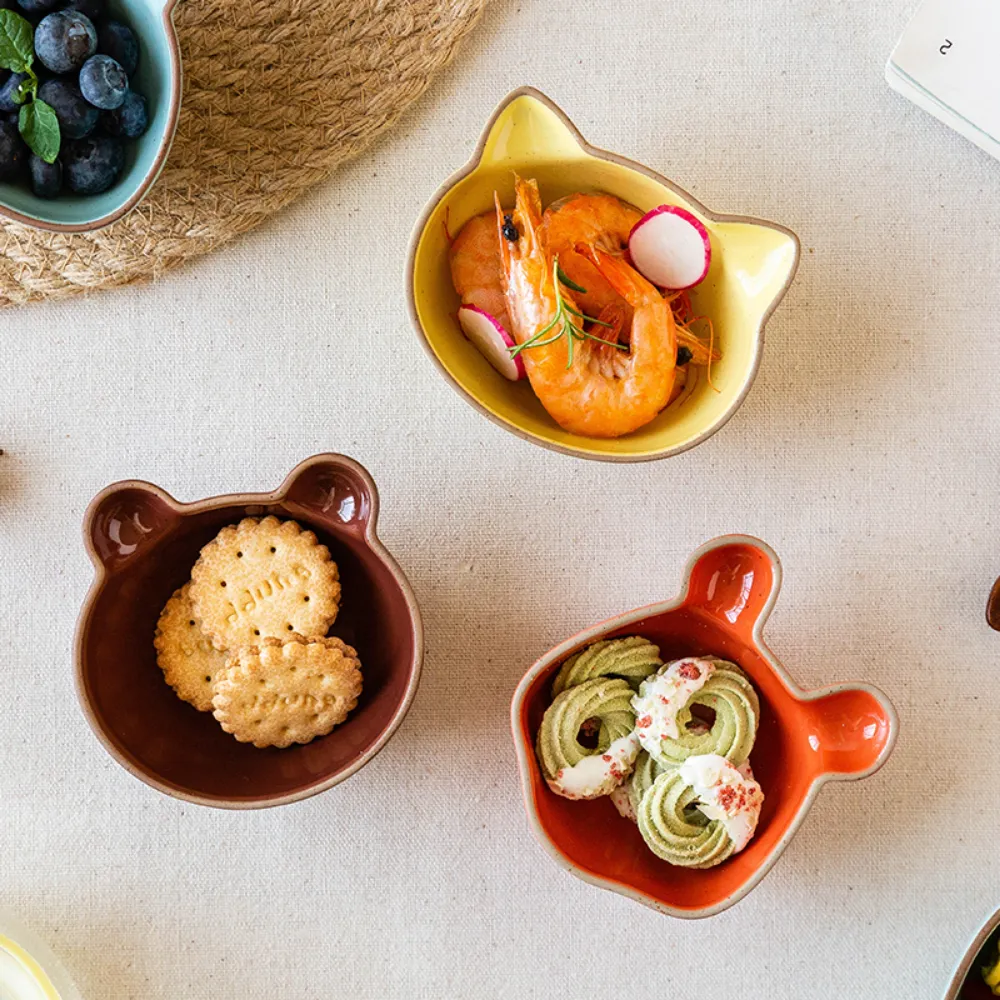 Animal-Shaped Bowls