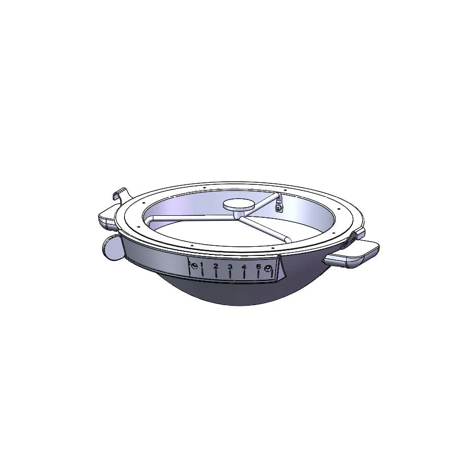 Ash Pan Assy, Black, Mini Kamado (6714)