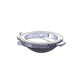 Ash Pan Assy, Black, Mini Kamado (6714)