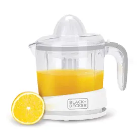 Black   Decker BXCJ0101IN  30-Watts 1L Citrus Juicer | 2-Year Warranty (White)