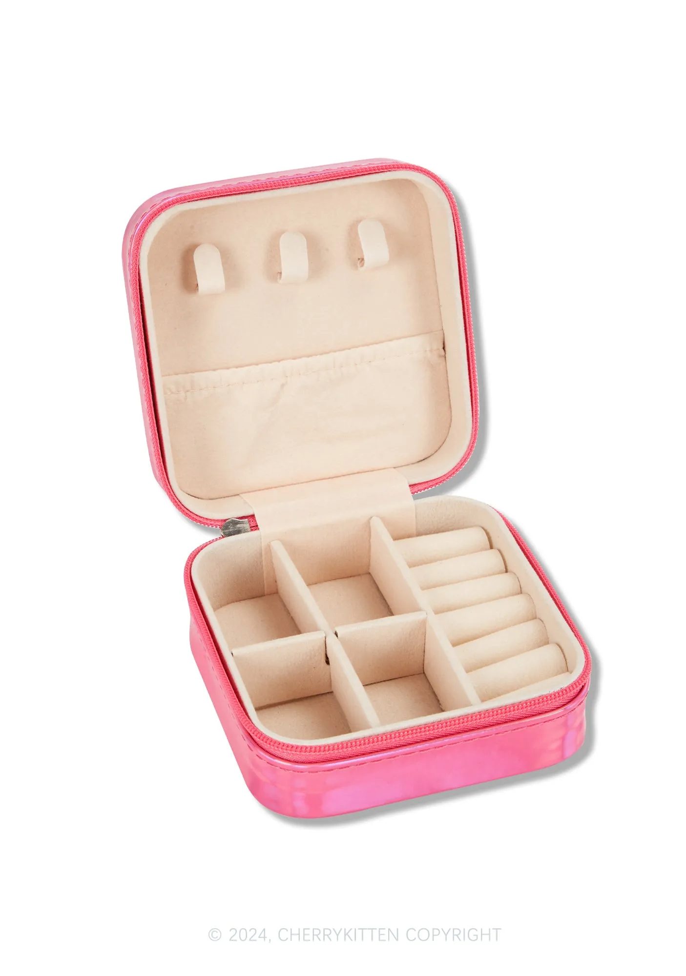 Commit Tax Fraud Y2K Portable Jewelry Box Cherrykitten