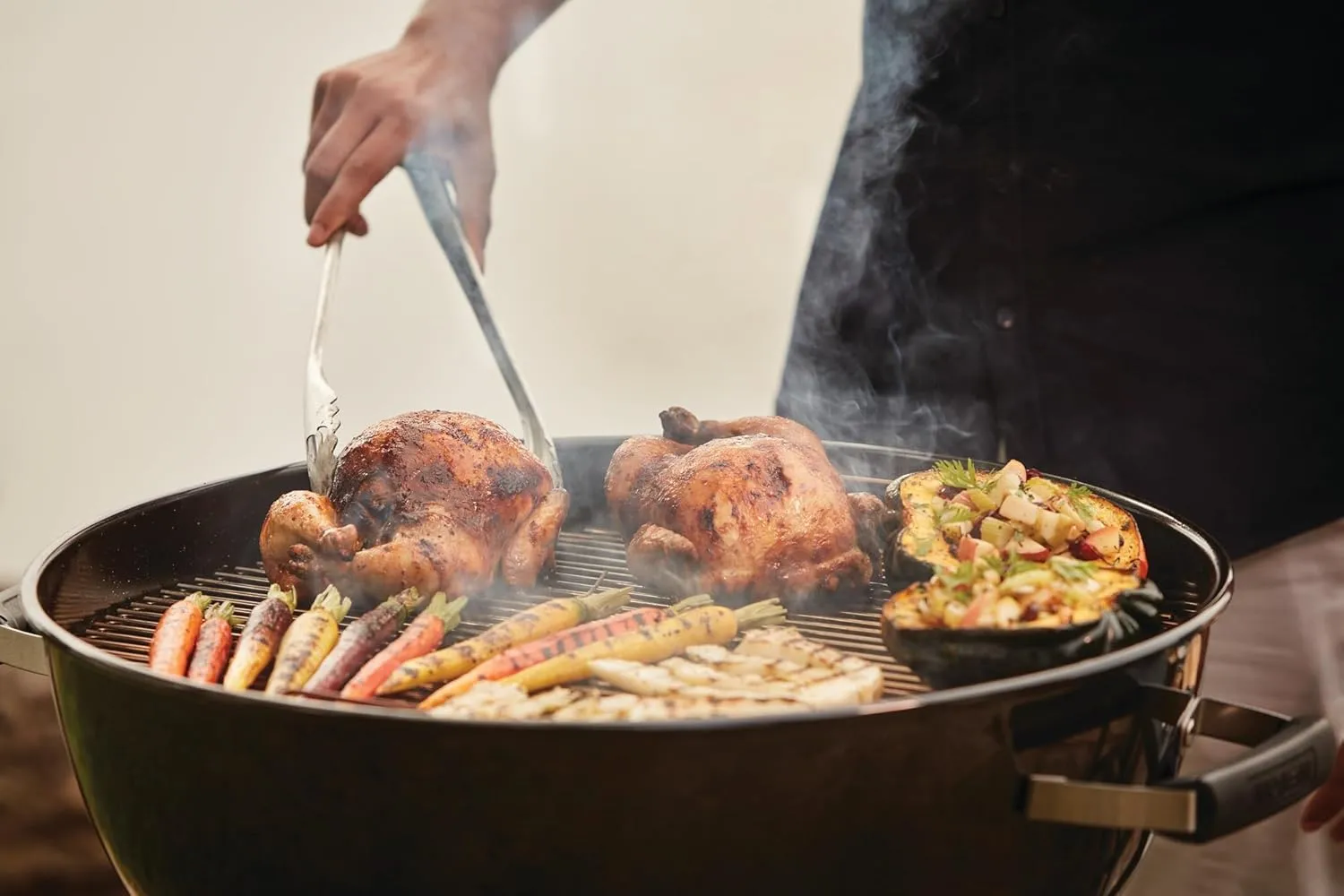 Exousia Charcoal BBQ Grill 18inch