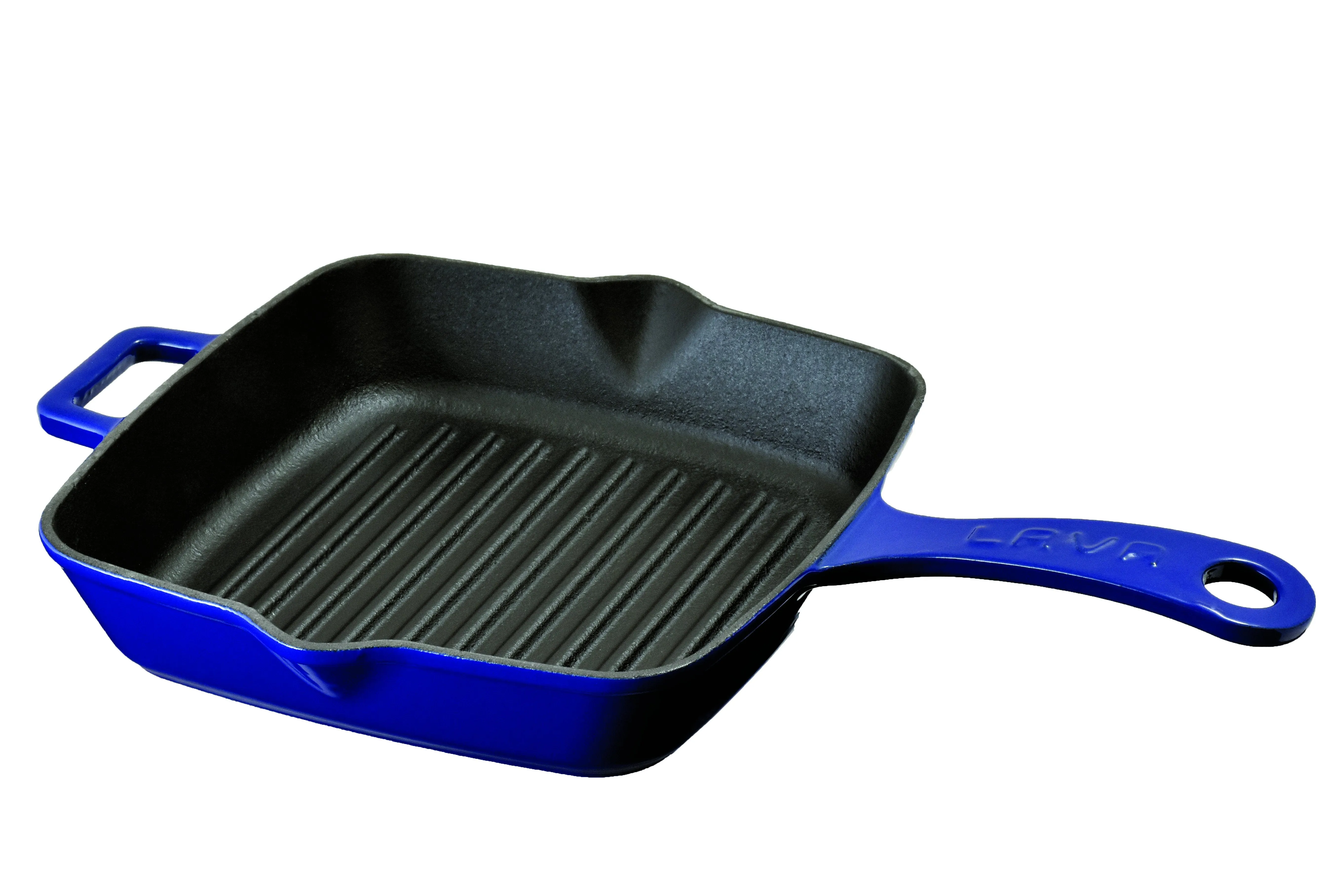 GRILL PANS W/ HANDLE & POUR SPOUTS