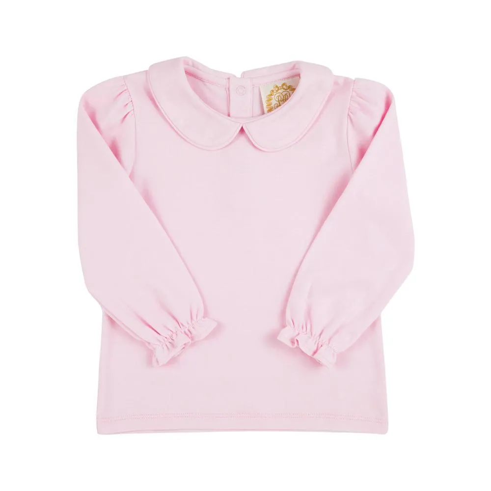 Maude's Peter Pan Collar Shirt & Onesie- Pima LS