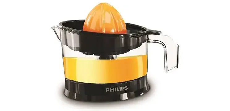 PHILIPS HR2777/00 Citrus Press Juicer  Black & Transparent, Medium