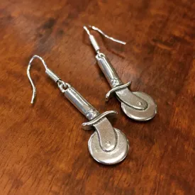 Pizza Cutter Earrings