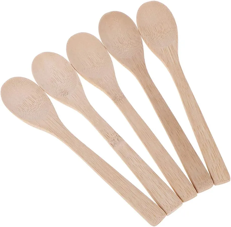 Small Bamboo Wooden Spoons