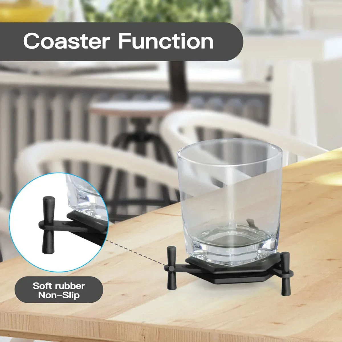 Stackable Cup Coasters
