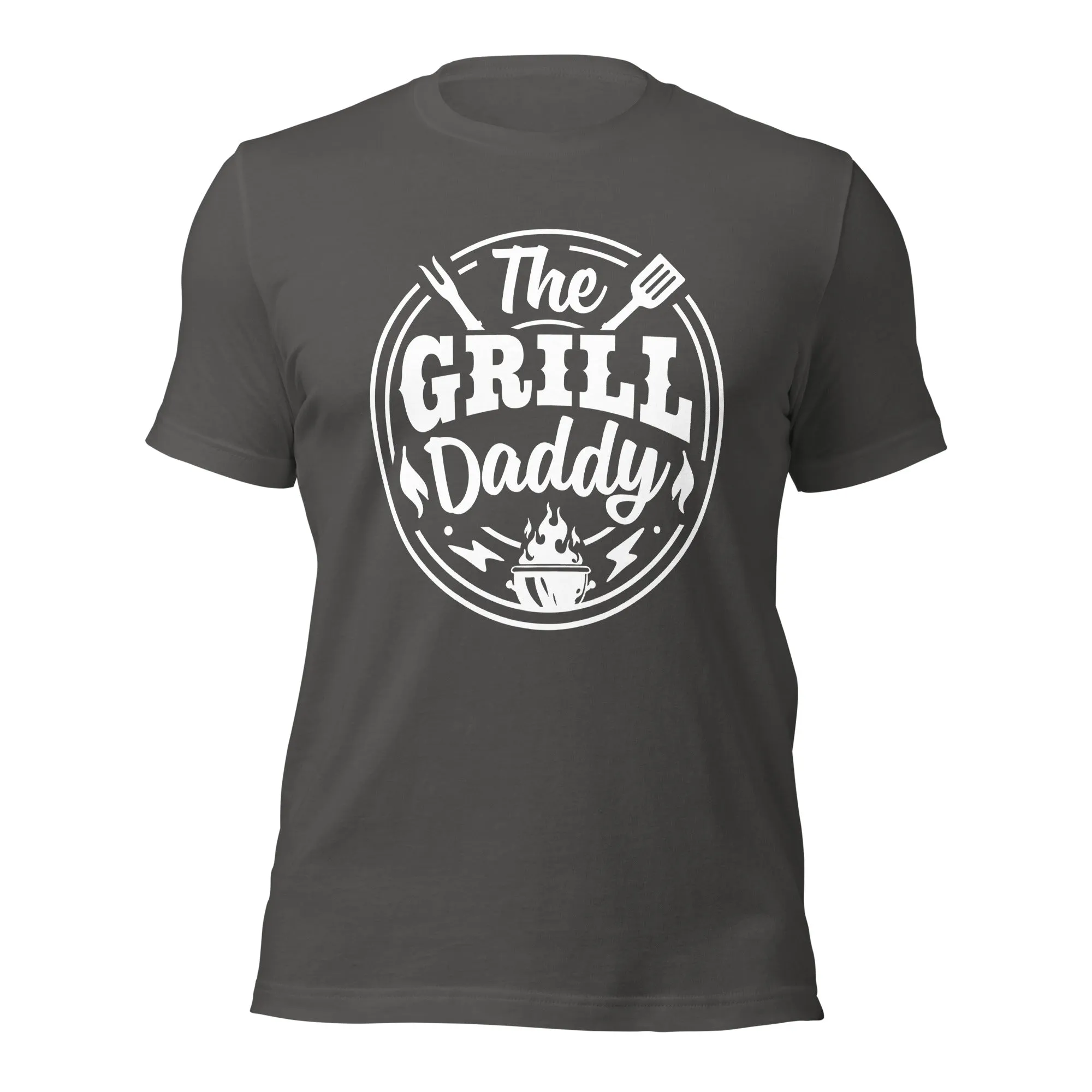 The Grill Daddy T-Shirt – Funny BBQ Shirt for Pitmasters & Grill Masters